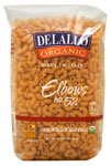Delallo Organic Elbows No. 52 Pasta